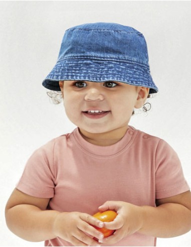 BAB-BZ68-Baby Denim Bucket Hat